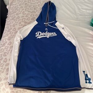 Majestic Blue Dodgers Hoodie